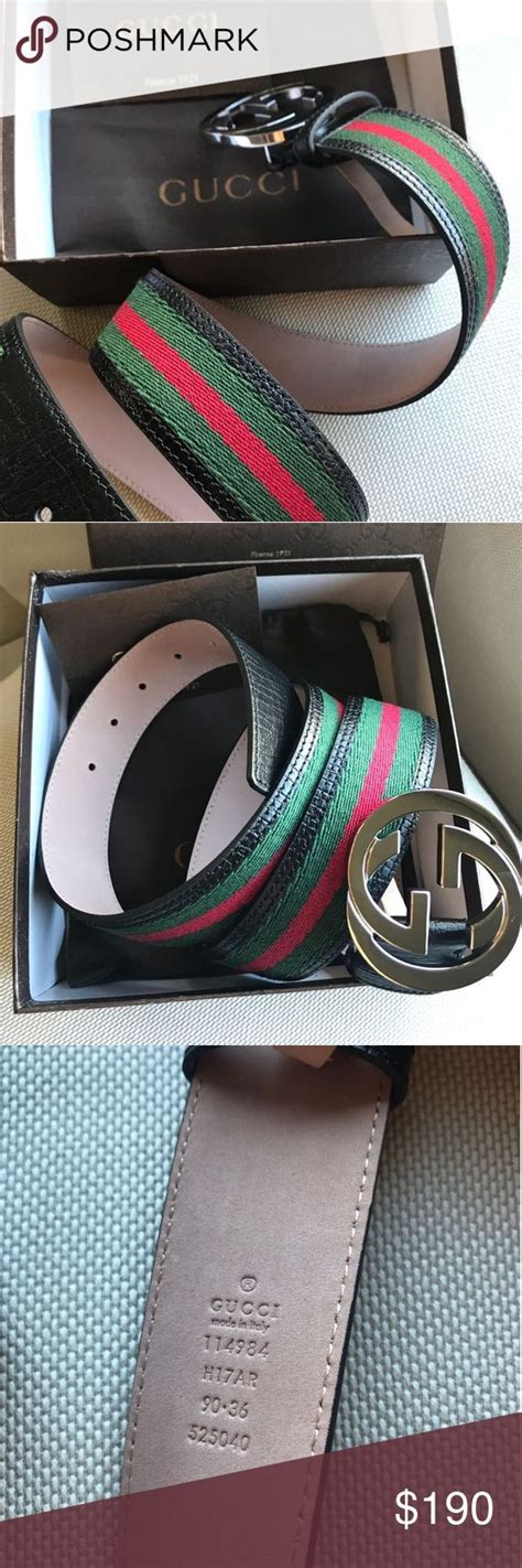 100 authentic gucci belt.